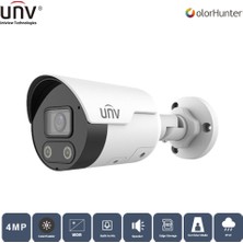 Binbir Göz Bilgisayar Unıvıew IPC2124LE-ADF28KMC-WL 4mp 2.8mm Colorhunter H265+ IP67 Dahili Ses/hoparlör Ir Bullet Ip Kamera