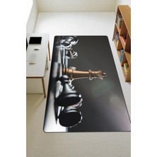 Dolce Mariee Modern Dijital Baskı Kaymaz Taban Çocuk ve Genç Odası Halısı H0264