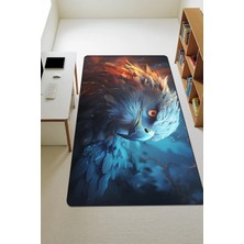 Dolce Mariee Modern Dijital Baskı Kaymaz Taban Çocuk ve Genç Odası Halısı H0144