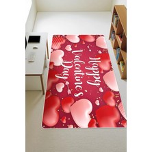 Dolce Mariee Modern Dijital Baskı Kaymaz Taban Çocuk ve Genç Odası Halısı H0247