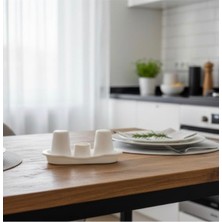 Abnturk Şık Dekoratif Sofralara Zarafet Katan Gondol Tuzluk Takımı