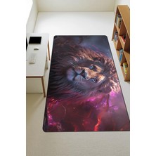 Dolce Mariee Modern Dijital Baskı Kaymaz Taban Çocuk ve Genç Odası Halısı H0134