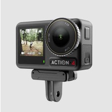 Ayex Manyetik Çift Tırnak Adaptör – Telesin OA-TPM-T04 Djı Osmo Action 5 Pro / 4 / 3 Uyumlu Hızlı Bağlantı Aparatı