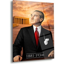 Shiny Art Atatürk Anıtkabir Sonsuzluk Cam Tablo – ATA272
