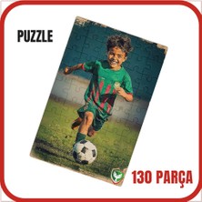 Zerya Amedspor Çocuk Motifli Pazil Puzzle Yapboz (130 Pare/parça - A3)