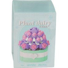 Epilons Mey Ithalat® P1252 Si̇mülasyon Çi̇çek Seri̇si̇ 255 Parça Block Oyuncak