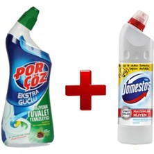 Domestos Ultra Yoğun + Porçöz Tuvalet Seti Fırsat Paketi