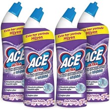 Ace Ultra Power Jel Kıvamlı Çamaşır Suyu Çiçek Kokulu 810G x 4