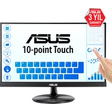 Binbir Göz Bilgisayar Asus VT229H 21.5" 5ms 1920X1080 Vga/hdmı Vesa mm Dokunmatik LED Monıtor