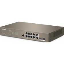 Binbir Göz Bilgisayar Tenda TEG5312F 10 Port 10/100/1000 2 x Sfp Yonetılebılır Rack Mount Swıtch