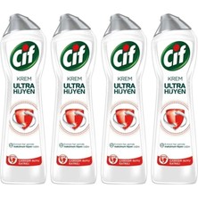 Cif Ultra Hijyen Krem 450 ml 4 Adet