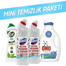 Cif + Domestos + Omo Temizlik Paketi