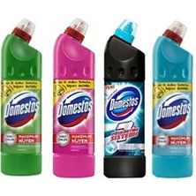Domestos 4 Adet  Yoğun Kıvamlı Çamaşır Suyu 4 Farklı Renk 810 gr