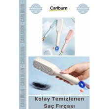Carlburn #saçfırçası Kendinden Temizlenen Ergonomik Pratik Şık Profesyonel Yeni Kolay Temizlenen Saç Fırçası
