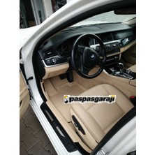 paspasgarajı Paspasgaraji Bmw 5 Serisi F10 Bej 3D Havuzlu Paspas 2013-2017 Ara