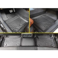 paspasgarajı Paspasgaraji Volkswagen Golf 8 Otomatik 3D Maxi Havuzlu Paspas, 2