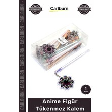 Carlburn Özel Üretim Hediye Karakterli Ofis Okul Kırtasiye Şık Kaliteli Model 4 Anime Figür Tükenmez Kalem