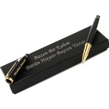 C&On Design Özel Gün Hediyesi Kişiye Özel Isim Yazılı-Kutulu Roller Kalem Hediye Paketli