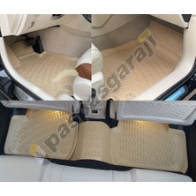 paspasgarajı Paspasgaraji Audi A5 Bej Renk 3D Havuzlu Paspas, 2008-2015 Arası