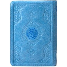 Binbir Göz Kitap 2 Renkli Mavi Hafız Boy Kur'an-I Kerim Kılıflı 2 Renkli Kuranı Kerimler