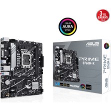 Binbir Göz Bilgisayar Asus Prıme B760M-K 2xddr5 Vga/hdmı 2xm.2 1xglan 1700P Anakart