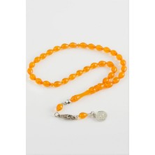 Zero Land Zengemtx Damla Kesim Plastik Tesbih 8*10 mm - Kırmızı