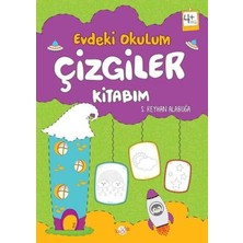 Binbir Göz Kitap Evdeki Okulum Çizgiler Kitabım 4+Yaş