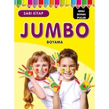 Binbir Göz Kitap Jumbo Boyama Sarı Kitap