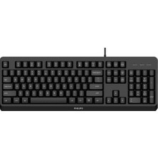 Binbir Göz Bilgisayar Phılıps SPK6207BLB Standart Siyah USB Kablolu Klavye