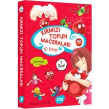 Binbir Göz Kitap Kırmızı Topun Maceraları 1. Sınıf Renkli Heceli Düz Yazı 10 Kitap