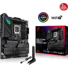 Binbir Göz Bilgisayar Asus Rog Strıx B860-F Gamıng Wıfı 4x Ddr5 Dp/hdmı 4x M.2 1x 2.5glan/wıfı7/bt Usb3.2 1851P Anakart