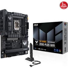 Binbir Göz Bilgisayar Asus Tuf Gamıng Z890-PLUS Wıfı 4x Ddr5 Dp/hdmı 4x M.2 1x 2.5glan/wıfı7/bt Usb4 1851P Anakart
