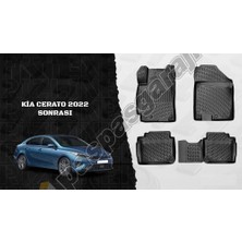 paspasgarajı Paspasgaraji Yeni Kia Cerato 2022- Sonrası 3D Havuzlu Paspas