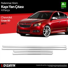 paspasgarajı Paspasgaraji S-Dizayn Chevrolet Cruze Sd Krom Kapı Yan Çıtası 201