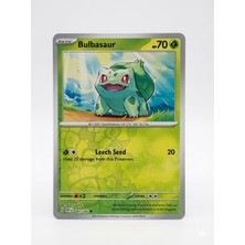 Pokemon TCG Bulbasaur Reverse Holo Orijinal Kartı