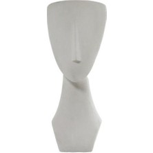 Doqu Home Briella Poly Obje Standart Dekoratif Büst