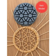 Mady Aksesuar Rattan Örme Kalıbı, Şablon, Pattern, Template Model No -26