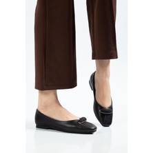 Suins Shoes Suins Fedor Model Toka Detaylı Kadın Babet Ayakkabı