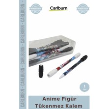 Carlburn Özel Üretim Hediye Koleksiyonluk Şık Tasarım Okul Ofis Akıcı Mürekkep Anime Figür Tükenmez Kalem