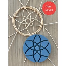 Mady Aksesuar Rattan Örme Kalıbı, Şablon, Pattern, Template Model No -41