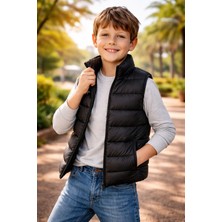 Almira Anne Bebek Erkek Çocuk Şişme Yelek Siyah Renk 7-10 Yaş Için Günlük Kullanım