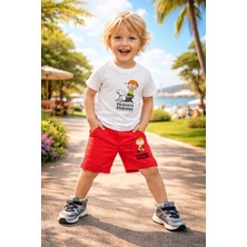 Almira Anne Bebek Bebek Erkek Yazlık Takım, Yazlık Giyim, Rahat ve Şık