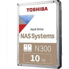 Binbir Göz Bilgisayar Toshıba N300 10TB 7200RPM 512MB Sata3 6gbit/sn MN10ADA10TS Nas HDD