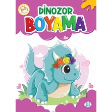 Binbir Göz Kitap Neşeli Dinozor Boyama