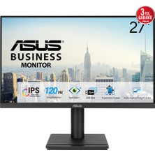 Binbir Göz Bilgisayar Asus VA279QGS 27 IPS 1920X1080 1ms 120Hz 350CD Dp HDMI VGA USB Hoparlör Vesa 3yıl Flıcker-Free,çerçevesiz,düşük Mavi Işık,pivot Monitör