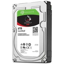 Binbir Göz Bilgisayar Seagate Ironwolf 8tb 7200RPM 256MB Sata3 ST8000VN004 Nas HDD Resmi Disti Garantili