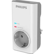 Binbir Göz Bilgisayar Phılıps CHP7010W/10 1140J Tekli Akım Korumalı Priz