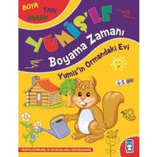 Binbir Göz Kitap Yumişin Ormandaki Evi - Yumişle Boyama Zamanı