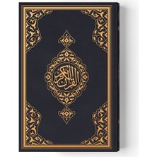 Binbir Göz Kitap 2 Renkli Hafız Boy Kur'an-I Kerim (Miklepsiz) Siyah