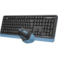 Binbir Göz Bilgisayar A4 Tech FG1035 Kablosuz Standart Siyah/mavi Q Klavye Mouse